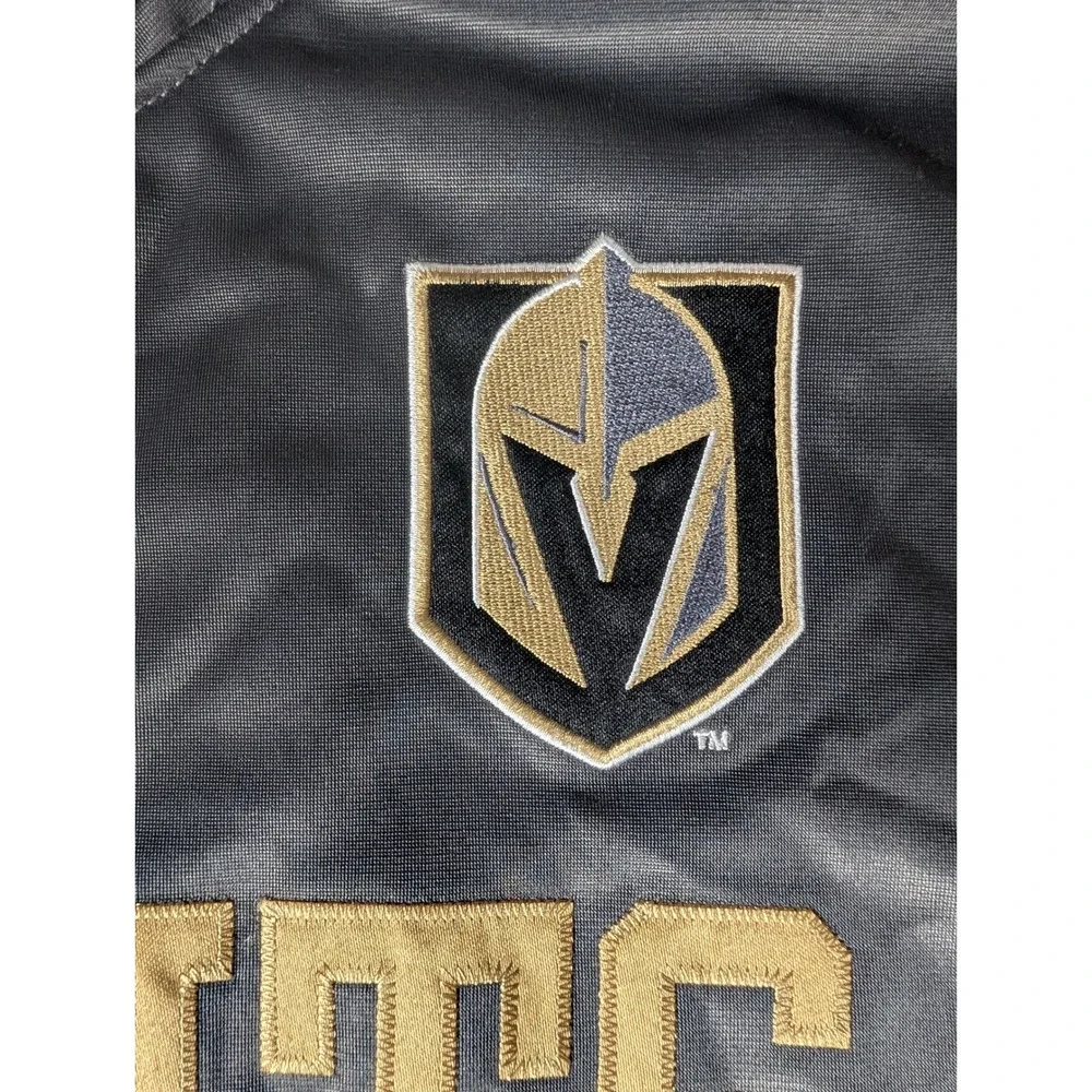Majestic Black & Gold Knights Performance Jacket